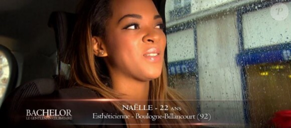 Une rose pour Naëlle dans Bachelor, sur NT1, 18 avril 2016