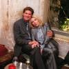 David Hasselhoff et son ex-femme Pamela au musée Picasso à Saint-Paul-de-Vence le 8 novembre 1999