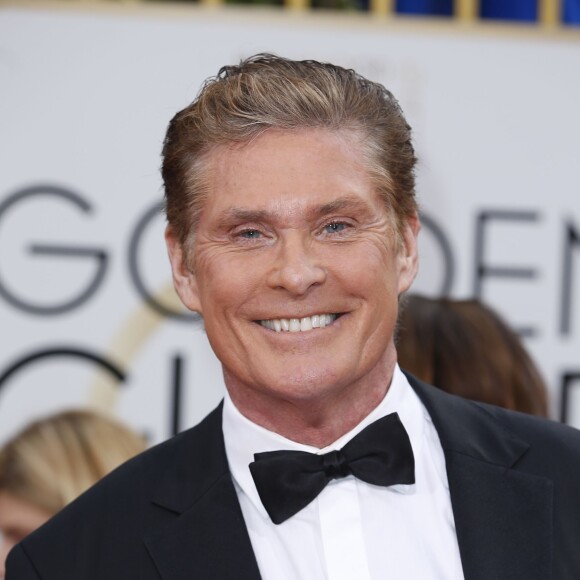 David Hasselhoff à la 73e cérémonie annuelle des Golden Globes à Beverly Hills le 10 janvier 2016