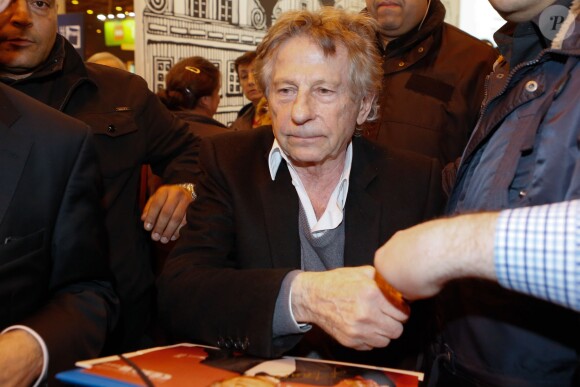 Roman Polanski - 35e salon du livre au parc des Expositions à la Porte de Versailles à Paris, le 20 mars 2015.