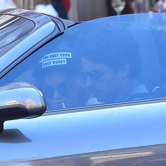 Lindsay Lohan et Egor Tarabasov ainsi qu'Ali Lohan à, Los Angeles, le 16 avril 2016