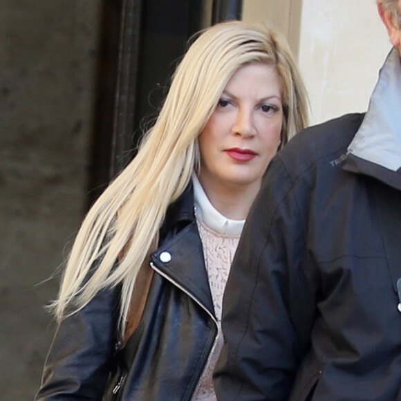 Tori Spelling à Paris le 19 avril 2016