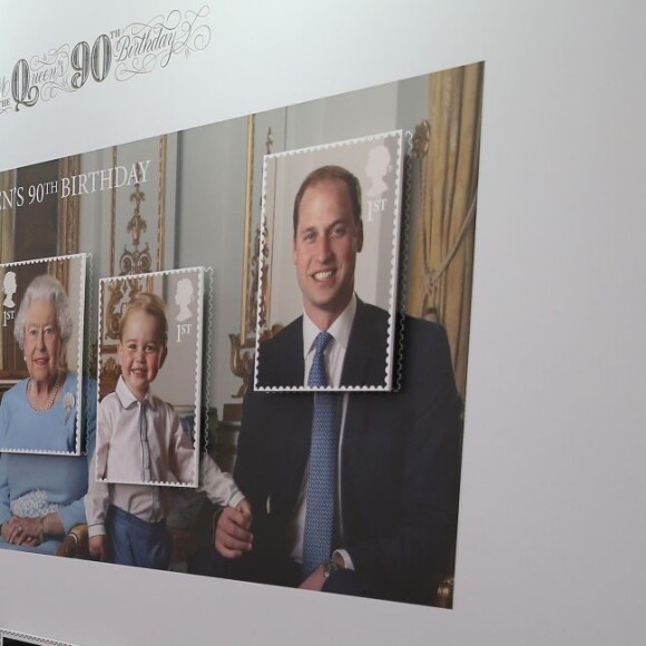 La reine Elizabeth II, accompagnée du prince Philip, fêtait à Windsor le 500e anniversaire du service postal royal (Royal Mail) le 20 avril 2016 © David Mirzoeff / Zuma Press / Bestimage