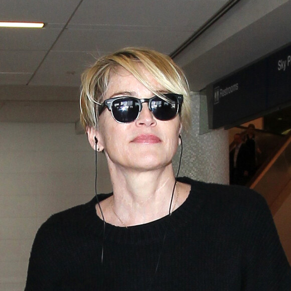 Sharon Stone à Los Angeles, le 15 mars 2016.