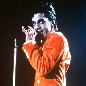 Prince en concert le 18 août 1986