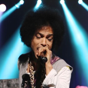 Archives -  Le chanteur Prince en concert au Zénith à Paris. Le 1er juin 2014