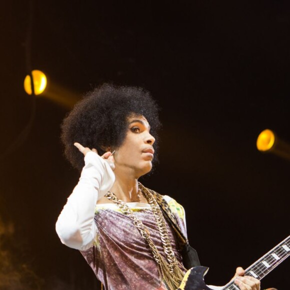 Archives - Le chanteur Prince en concert à Manchester. Le 16 mai 2014