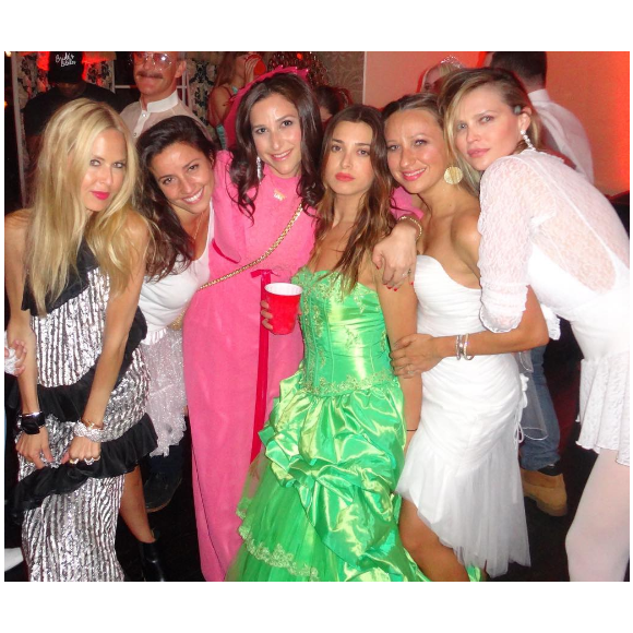 La styliste Rachel Zoe a publié une photo de la soirée d'anniversaire de Kate Hudson sur sa page Instagram, le 24 avril 2016.
