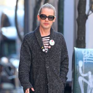 Macaulay Culkin à New York le 8 mars 2015