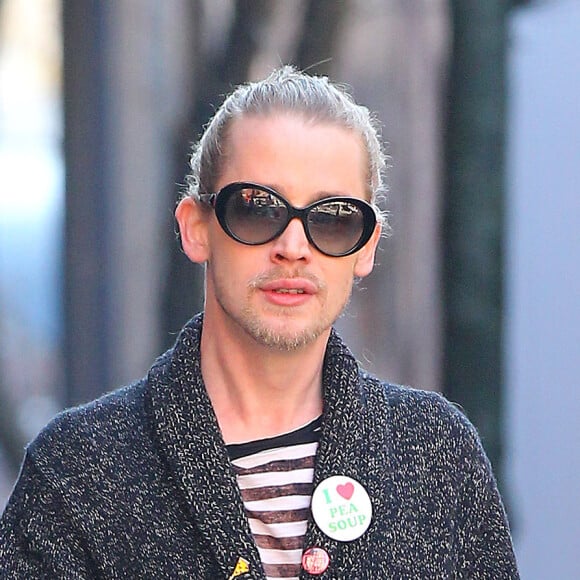 Macaulay Culkin à New York le 8 mars 2015