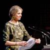 La reine Maxima des Pays-Bas prononce un discours à l'ouverture du colloque mondial sur la résilience financière de l'OCDE à Amsterdam. Le 20 avril 2016  20-4-2016 AMSTERDAM - Queen Maxima hold Wednesday, April 20 the opening speech at the two-day symposium "The Netherlands-OECD Global Symposium on Financial Resilience Throughout Life 'at the Beurs van Berlage in Amsterdam. This conference is an initiative of the International Network on Financial Education (INFE) of the Organisation for Economic Co-operation and Development (OECD) and platform Wiser in money matters20/04/2016 - Amsterdam