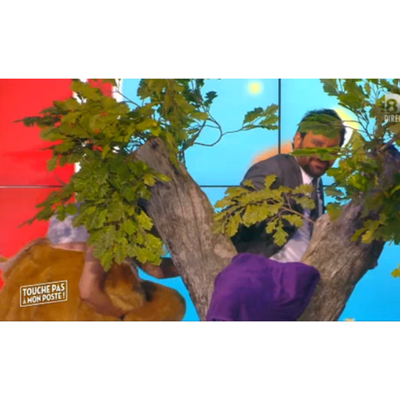 Evelyne Thomas invitée dans Touche pas à mon poste, sur D8, le 27/04/16