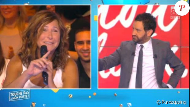 Tpmp Evelyne Thomas Incontrôlable Embrasse Les Fesses De Cyril Hanouna Purepeople