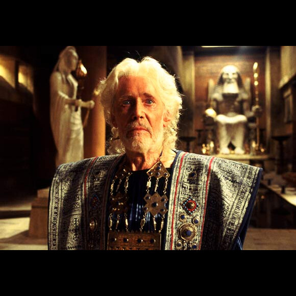 Peter O'Toole dans le film "Troie" sorti en 2004