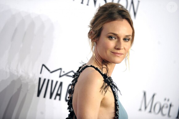  Diane Kruger au gala de l'amfAR à New York le 10 février 2016