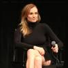 Diane Kruger animant un débat autour du film "Disorder" à New York le 5 mars 2016