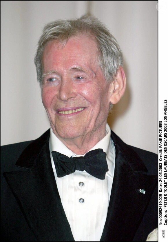 Peter O'Toole aux Oscars 2003