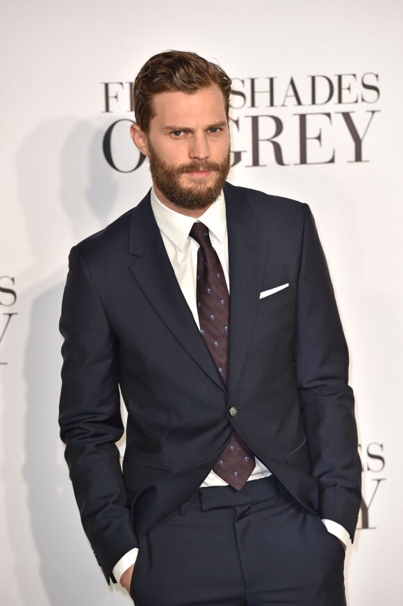 Jamie Dornan - Avant-première du film "50 nuances de Grey" à Londres, le 12 février 2015. London.12/02/2015 - Londres