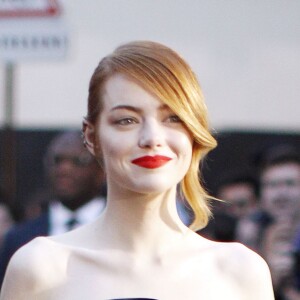 Emma Stone - Arrivée des people à l'avant-première du film "The Amazing Spider-Man 2: Le Destin d'un Héros" à Paris, le 11 avril 2014.