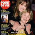 Marisa Bruni Tedeschi en interview pour le magazine "Point de vue", en kiosque le 4 mai 2016.