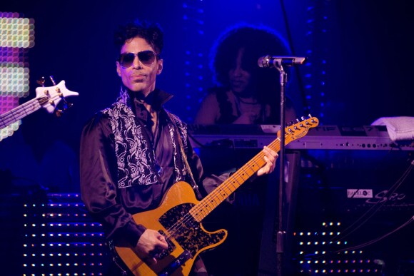 Prince en concert au Palais Club à Cannes le 26 juillet 2010