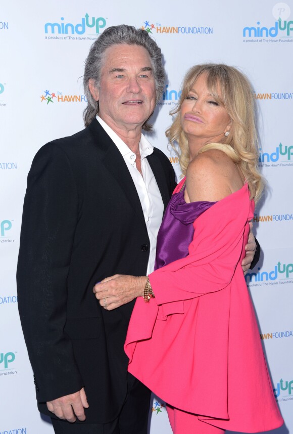 Kurt Russell et Goldie Hawn lors de la soirée Goldie's Love In For Kids à Beverly Hills, le 6 mai 2016.