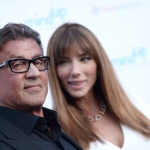 Sylvester Stallone et Jennifer Flavin lors de la soirée Goldie's Love In For Kids à Beverly Hills, le 6 mai 2016.