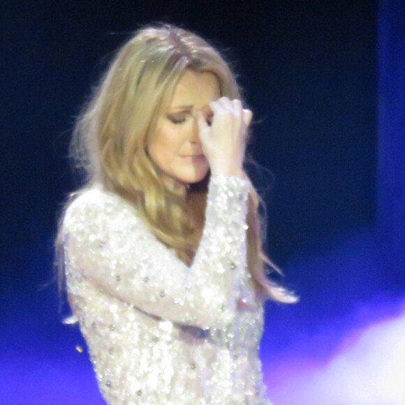 Céline Dion au Caesars Palace à Las Vegas le 23 février 2016.