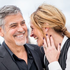 George Clooney et Julia Roberts au photocall de "Money Monster" au 69e Festival international du film de Cannes le 12 mai 2016. © Cyril Moreau / Olivier Borde / Bestimage