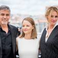 George Clooney, Jodie Foster et Julia Roberts au photocall de "Money Monster" au 69e Festival international du film de Cannes le 12 mai 2016. © Cyril Moreau / Olivier Borde / Bestimage