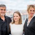 George Clooney, Jodie Foster et Julia Roberts au photocall de "Money Monster" au 69e Festival international du film de Cannes le 12 mai 2016. © Cyril Moreau / Olivier Borde / Bestimage