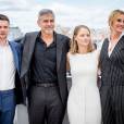 Jack O'Connell, George Clooney, Jodie Foster et Julia Roberts au photocall de "Money Monster" au 69e Festival international du film de Cannes le 12 mai 2016. © Cyril Moreau / Olivier Borde / Bestimage