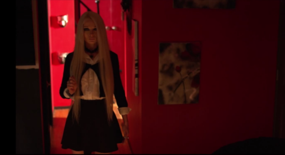 Valeria Lukyanova tient le premier rôle du film d'horreur The Doll. Image extraite d'une vidéo publiée sur Youtube, le 6 mai 2016 
