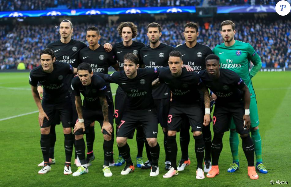 Paris Saint Germain Manchester City Streaming L'équipe du Paris Saint-Germain face à Manchester City. Le 12 avril