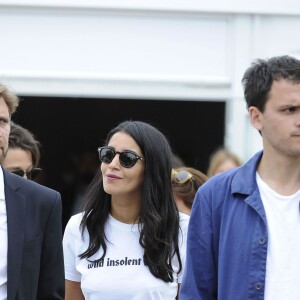 Leïla Bekhti au restaurant Agora lors du 69ème Festival international du film de Cannes le 13 mai 2016. © Pierre Perusseau / Bestimage