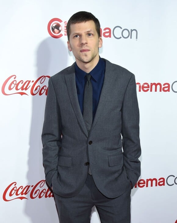 Jesse Eisenberg en press Room de la soirée "CinemaCon Big Screen Achievment Awards" à Las Vegas le 14 avril 2016.