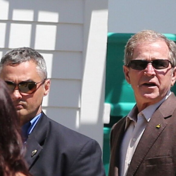 Exclusif -George W. Bush - L'hôtel Disney's Grand Floridian Resort & Spa à Orlando en Floride accueille le prince Harry le jour de la fête des mères américaine le 8 mai 2016.