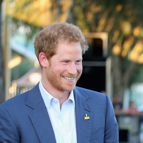 Le prince Harry et Michelle Obama - Cérémonie d'ouverture des Invictus Games à Orlando. Le 8 mai 2016  Prince Harry (left) and First Lady Michelle Obama (right) ahead of the Opening Ceremony of the Invictus Games Orlando 2016 at ESPN Wide World of Sports in Orlando, Florida.08/05/2016 - Orlando