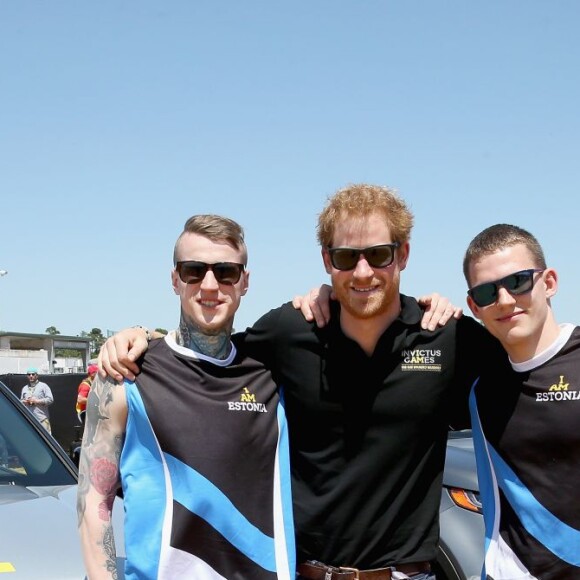 Le prince Harry est venu soutenir les équipes de 11 nations différentes qui participent aux Invictus Games à Orlando le 8 mai 2016