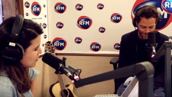 Christophe Maé en interview pour Karine Ferri, dans "Un dimanche avec" sur RFM