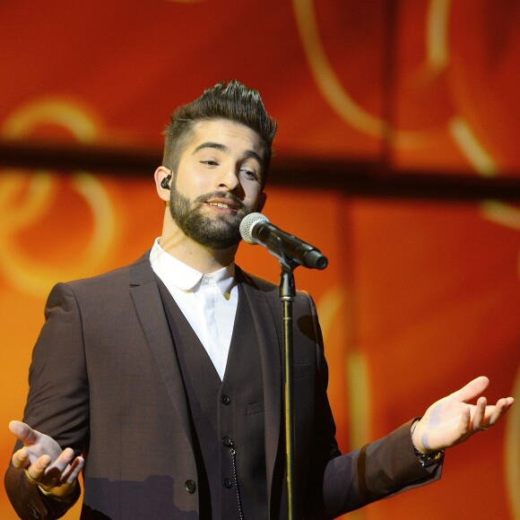 Kendji Girac - Cérémonie des 31 èmes Victoires de la Musique au Zénith de Paris le 12 février 2016 © Guirec Coadic / Bestimage