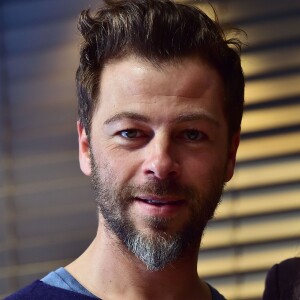 Christophe Maé, Grand Prix de l'UNAC 2015 pour la chanson "Tombé Sous Le Charme" lors de la remise du prix de l'UNAC 2015 à la Sacem à Paris, le 16 mars 2015