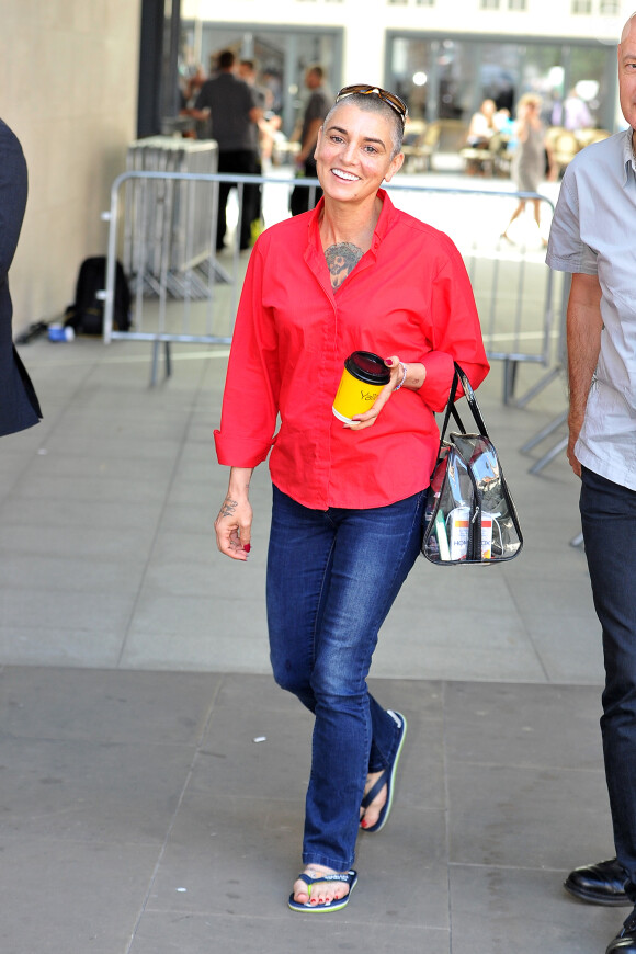 Sinéad O'Connor à Londres le 29 juillet 2014.