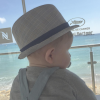 Elodie Piège poste une photo de son fils à Cannes. La petite famille a suivi Jean-François Piège pour le Festival de Cannes. Mai 2016.
