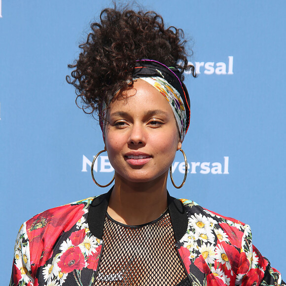 Alicia Keys assiste au 2016 NBCUniversal Upfront au Rockfeller Center. New York, le 16 mai 2016.