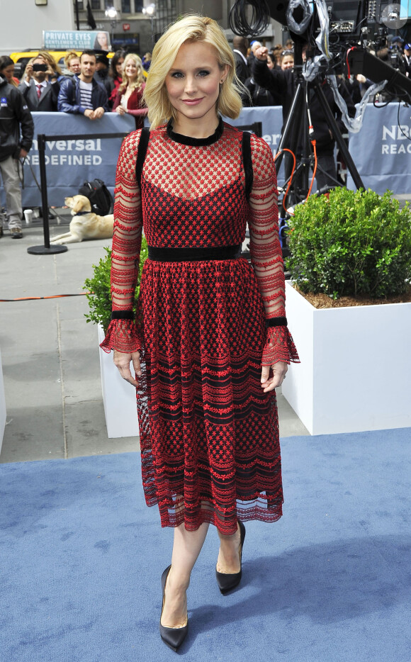 Kristen Bell assiste au 2016 NBCUniversal Upfront au Rockfeller Center. New York, le 16 mai 2016.