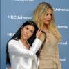 Kourtney et Khloé Kardashian assistent au 2016 NBCUniversal Upfront au Rockfeller Center. New York, le 16 mai 2016.