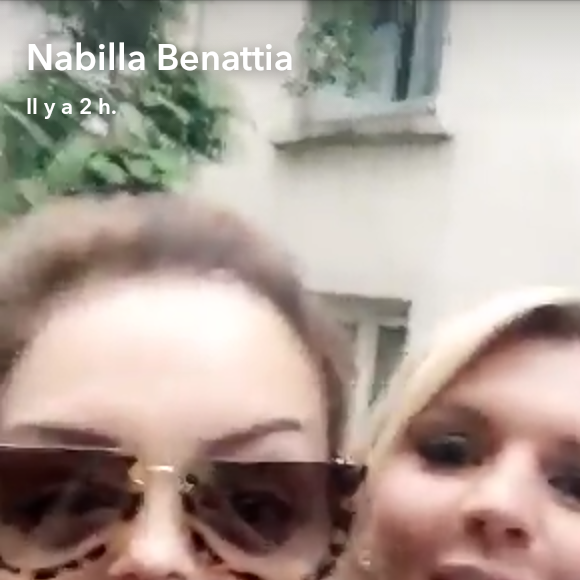 Nabilla Benattia et Amélie Neten : retrouvailles le 17 mai 2016, à l'hôtel Monceau Wagram, à Paris
