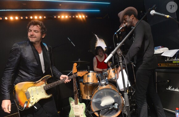 Exclusif - M (Matthieu Chedid) et Keziah Jones en showcase à la Villa Schweppes lors du 69ème Festival International du Film de Cannes le 17 mai 2016. © Veeren/Bestimage