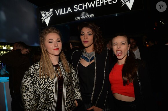 Exclusif - Le groupe L.E.J à la Villa Schweppes lors du 69ème Festival International du Film de Cannes le 17 mai 2016. © Veeren/Bestimage